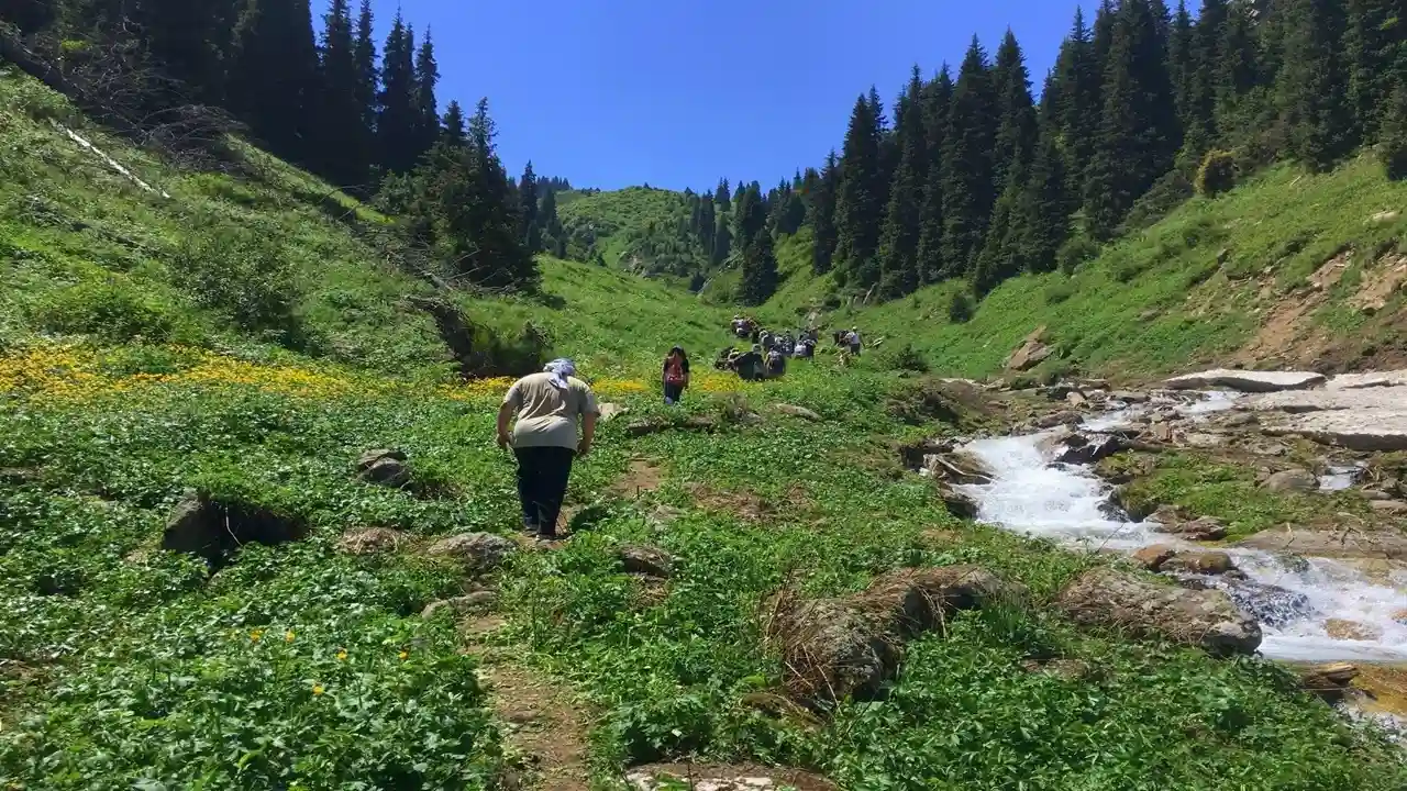 Hiking in Kazakhstan