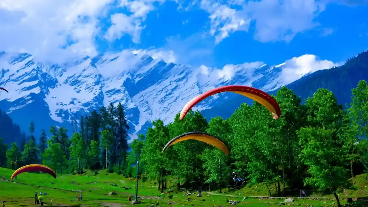 paragliding in india
