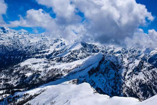 Snow-Capped Mountains of Kedarnatha